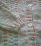20 Inch Round Neck Cardigan with Cable Design - Image 2