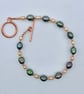 Freshwater Pearl Bracelet, June Birthstone, 30th Anniversary, Gifts For Her