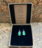 Handmade Earrings, Unique Earrings, Vintage, Eco Friendly Ceramic Earrings - Image 9