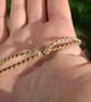 Orange Calcite Macrame Pendant  - Image 6