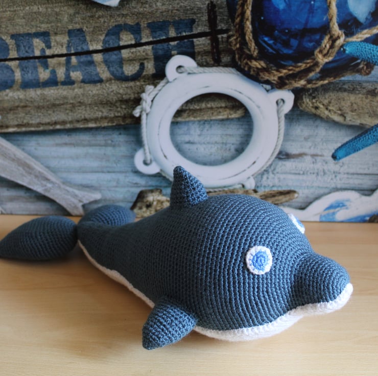 Crochet Dolphin Folksy