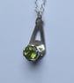 Peridot Birthstone Drop pendant  - Image 2