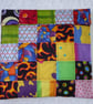  Wheat Bag created from Patchwork Squares in Multicolours. Microwave Heat Pad.  - Image 1