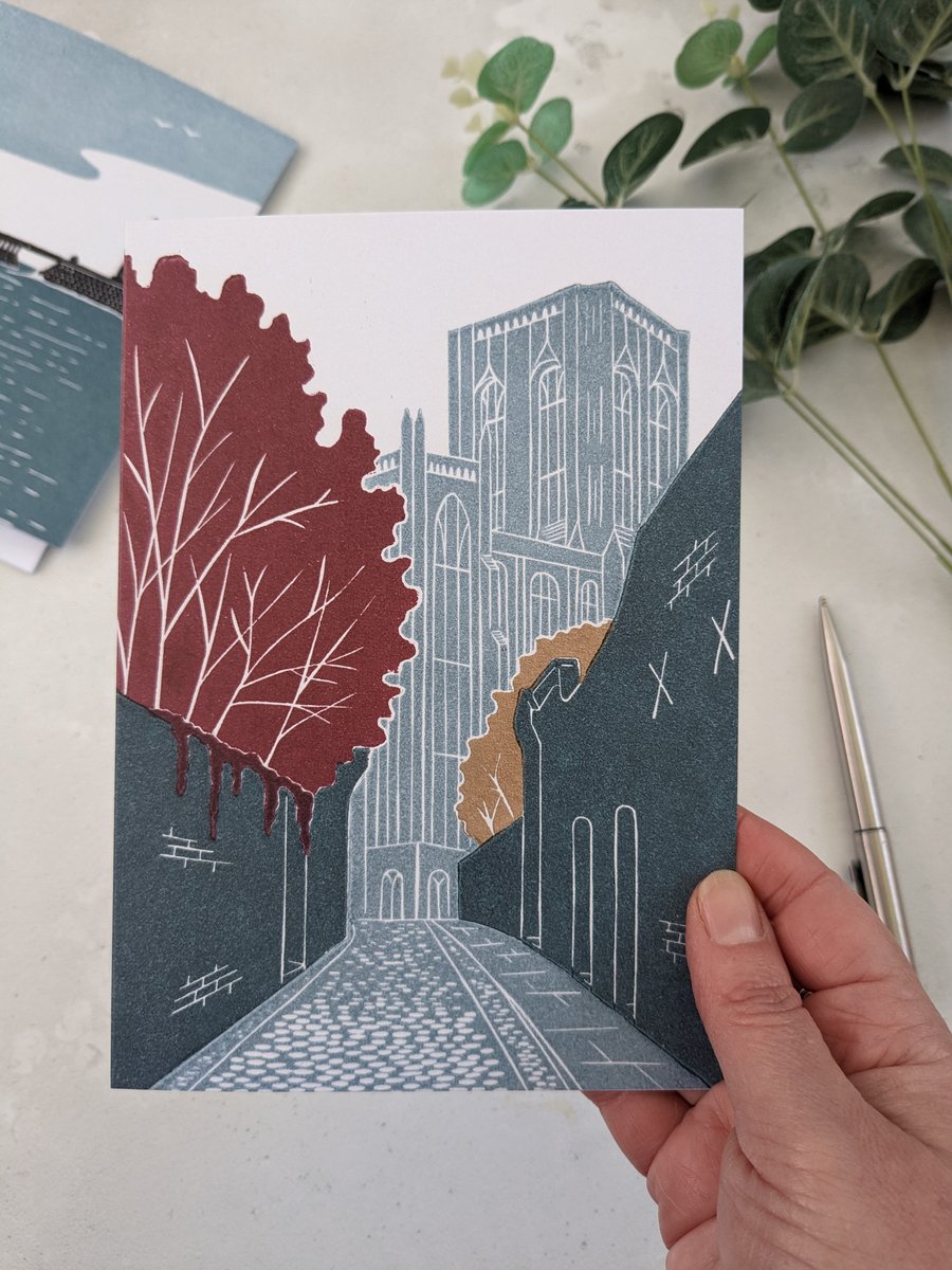 York Minster Greetings Card, York Note Card