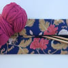 Long, Zipped Knitting Needle Bag