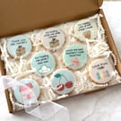 Nursery Thank You Personalised Biscuits Gift, PreSchool Thank You Gift