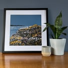 'Sea Pink' original hand-pulled screen print