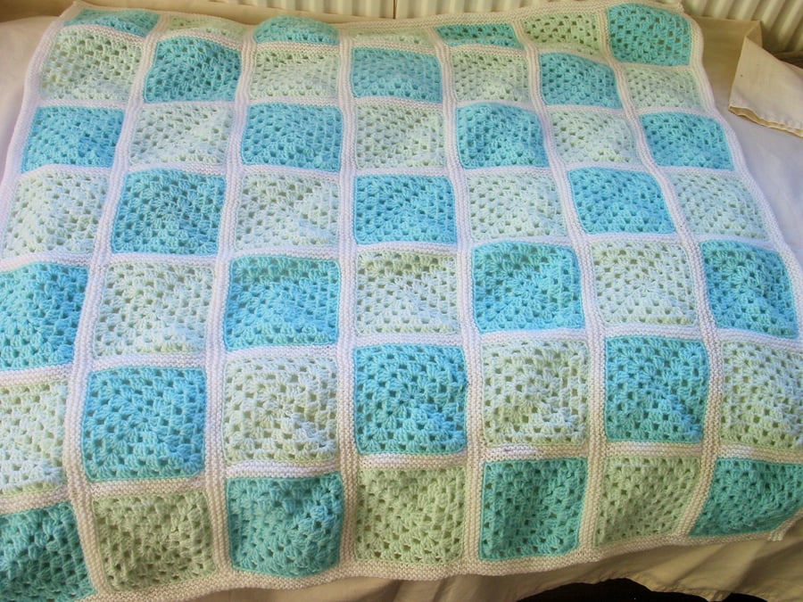Cot blanket pattern