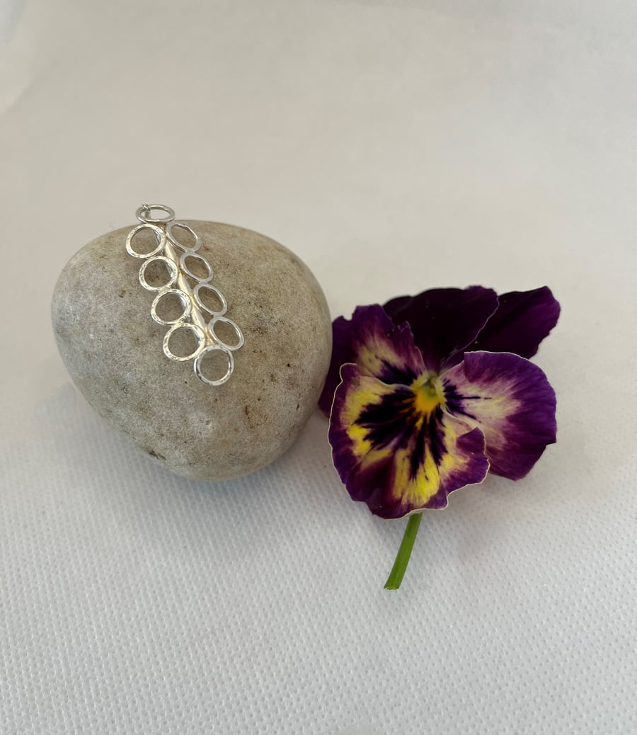 Sterling Silver Circles Pendant