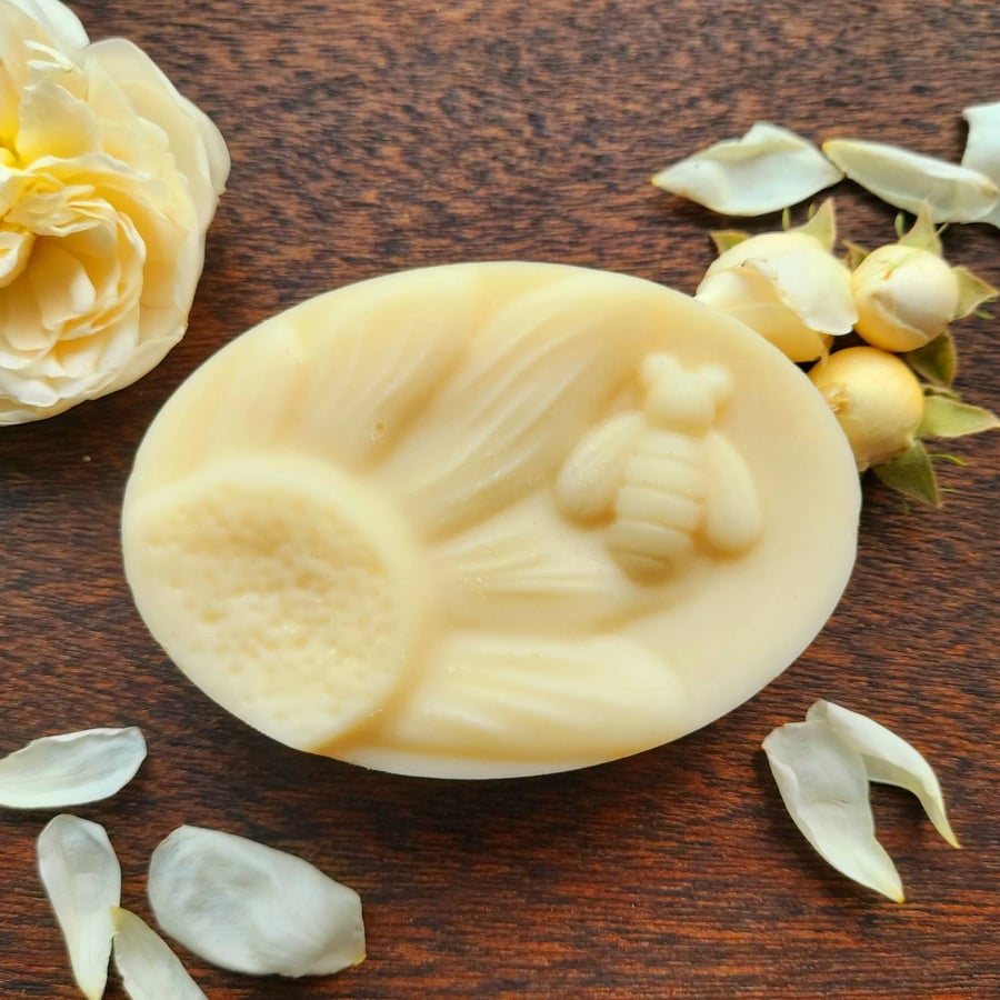 Beeswax Lotion Bar. Dry Skin. Acne. Eczema. Aging Skin. Skincare. Honey Scented