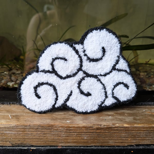 Chinese Style Cloud Mug Rug