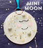 MINI Fused Glass Moon