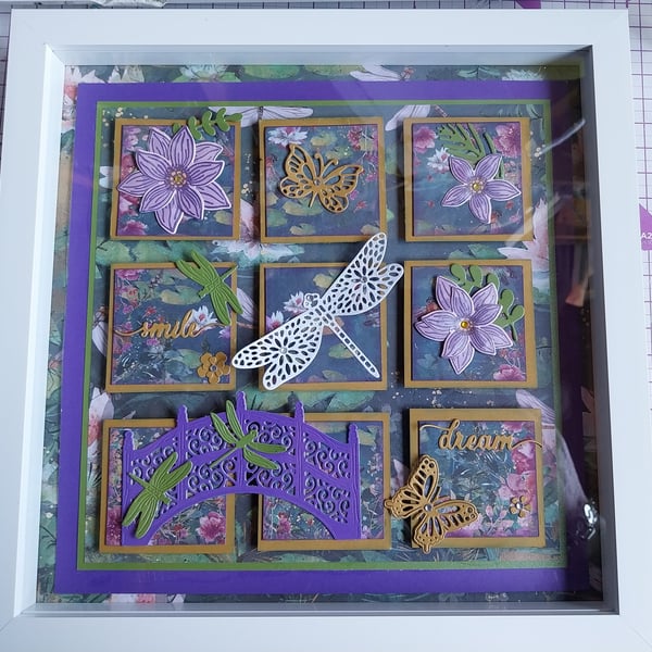Dragonfly Box Frame Picture