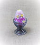 Decorated Easter Egg, Spring Decoration, Easter Table Centrepiece, Pastel Egg - Image 8