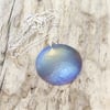  Handmade Coloured Titanium Disc Pendant Necklace - UK Free Post