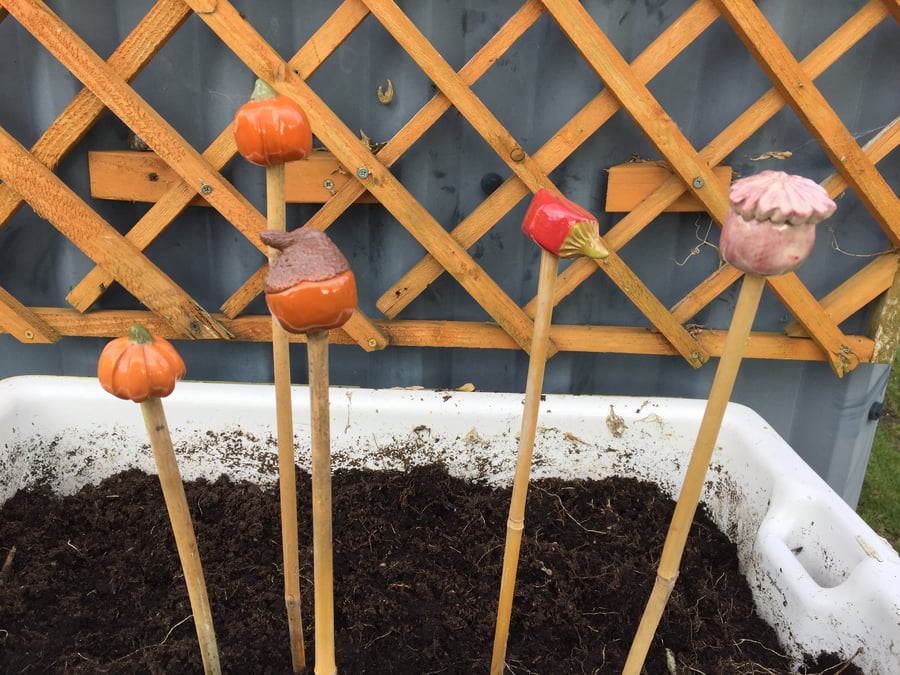  Cane Tops - Handmade for your Bamboo Sticks