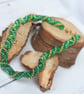 Russian Spiral Necklace in Green  - Image 3
