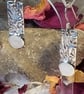 Handcrafted Silver Earrings - Image 3