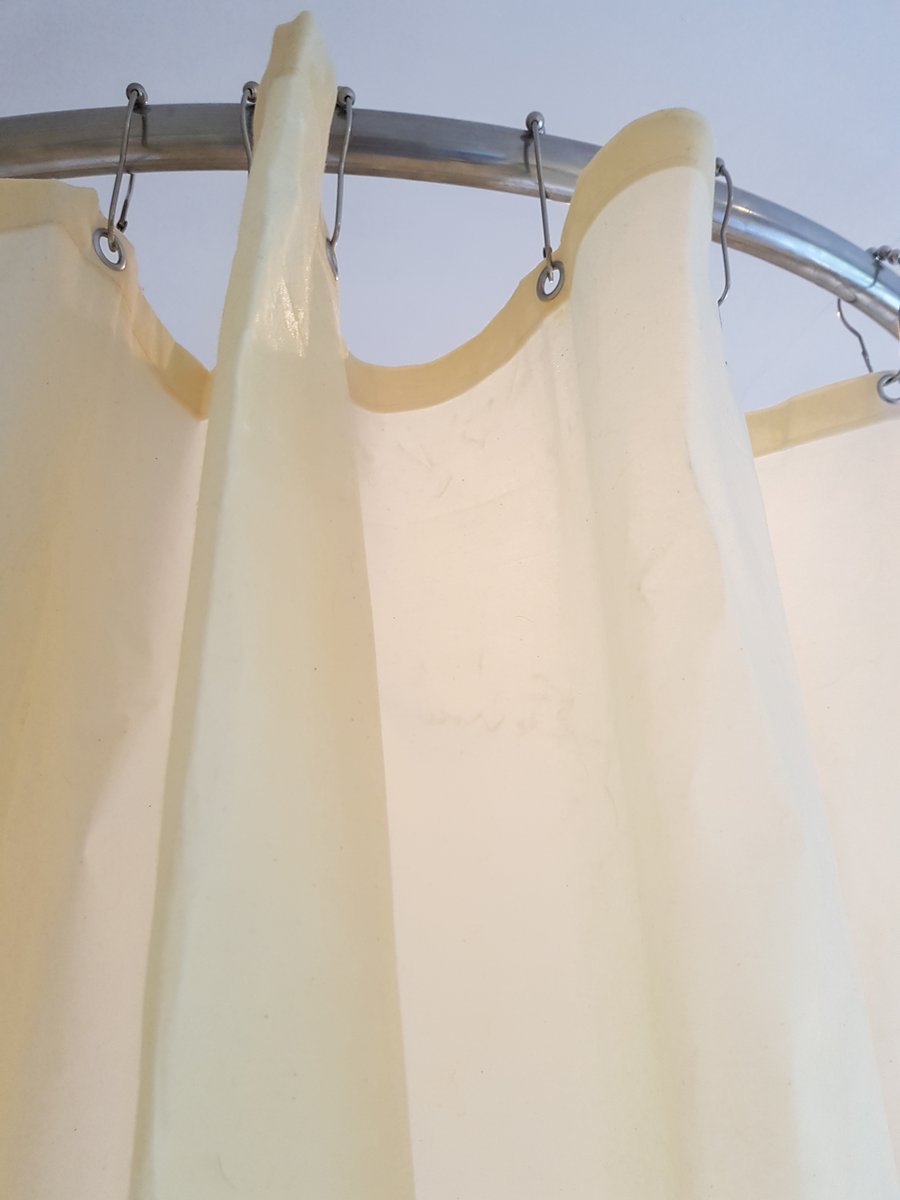 Natural Organic Cotton Shower Curtain