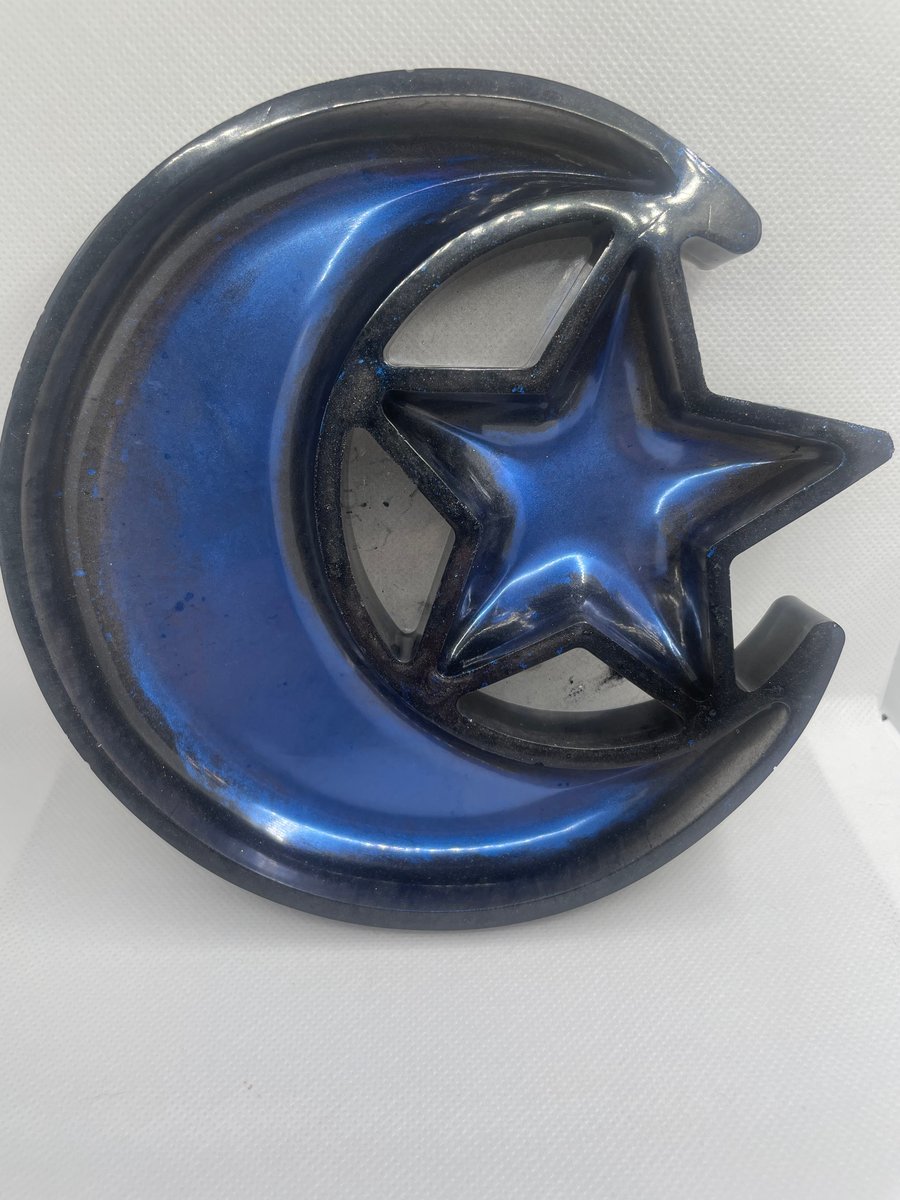 Resin Moons Star Tray