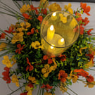 Rustic table centre piece