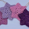 Christmas crochet stars