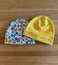 Newborn Baby Hats, Beanie hats. 2 PK. Ideal for the newborn baby 0-3mths - BE08