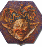 Artisan Hand Crafted and Painted Harlequin Jester Box No.1