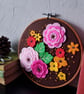 Garden flowers -  hand made unique home decoration  - Image 3