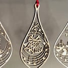 Christmas carol decoration - Ding Dong Merrily on High