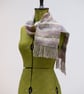 Scarf, Shawl, Neck Warmer, Hand Woven Artisan Scarf 