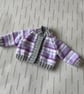 Striped cardigan for a newborn baby - Image 1