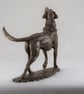 Bronze Resin Playing Labrador Dog Statue Medium Bronze Resin Sculpture - Image 6