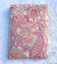 Passport Cover, passport pouch, made from Liberty Tana Lawn, paisley
