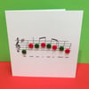 Christmas Card - Christmas Music Card