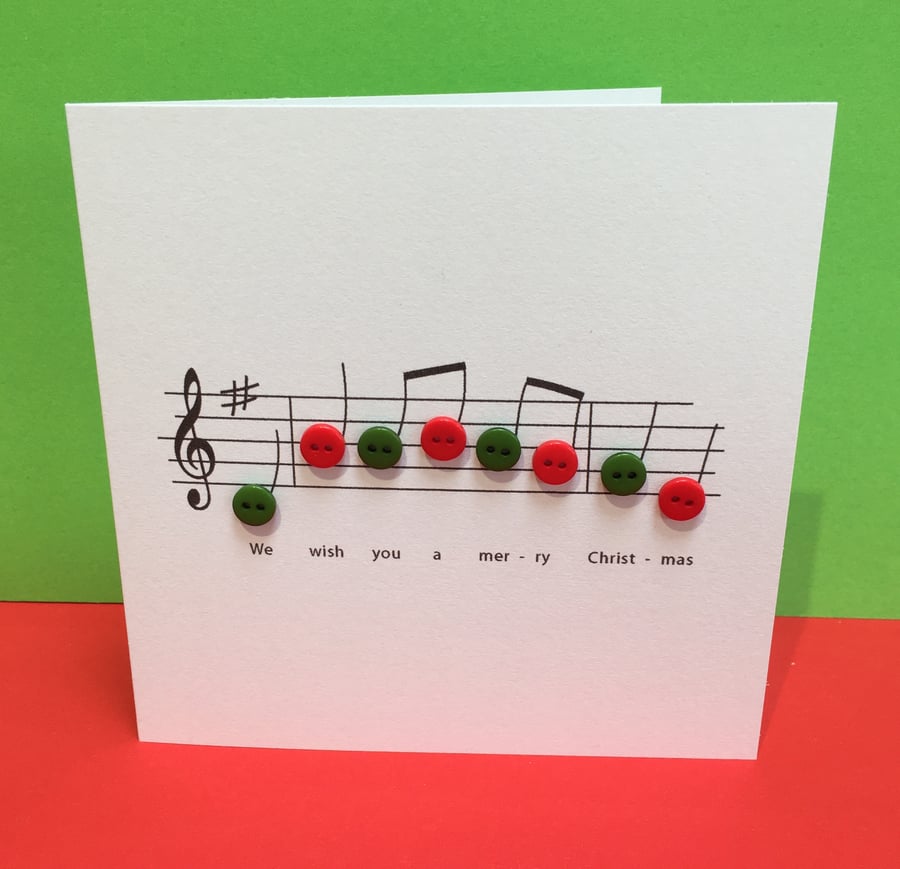 Christmas Card - Christmas Music Card