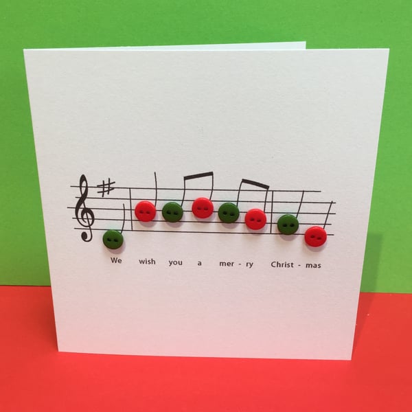 Christmas Card - Christmas Music Card