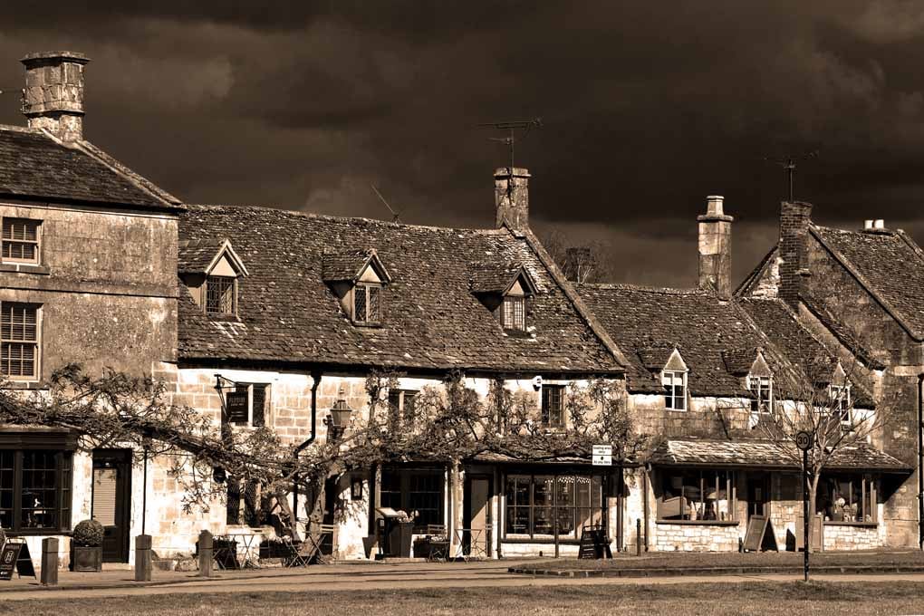 Broadway High Street Cotswolds Worcestershire UK Photograph Print