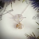 Golden Rutilated Quartz Pendant 