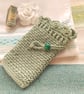 Soap Bag, scrubber, organic certified cotton - Image 6