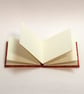 Tiny Handmade Pocket Watercolour Sketchbook For Artists in Orange and Purple - Image 4