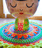 colourful crochet mandala doily - Image 5