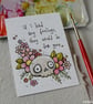 sentimental skull - original aceo - Image 4