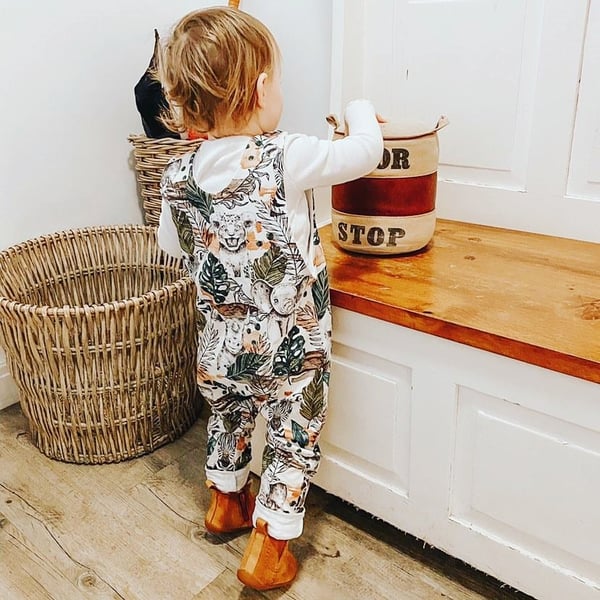 Safari Romper, baby clothes, baby gift