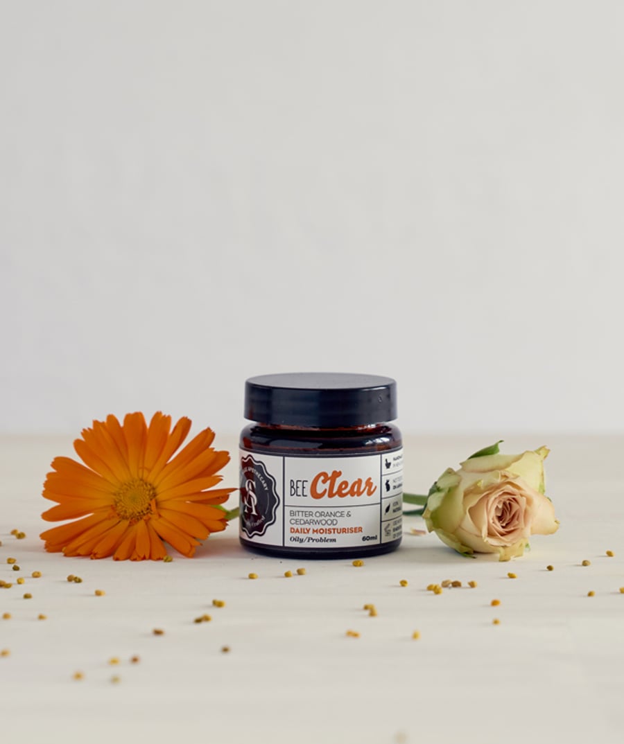 Bee Clear Moisturiser  – Bitter Orange & Cedarwood