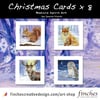 Nature Spirit Christmas Cards x 8