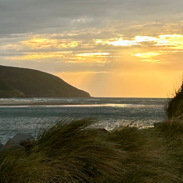 Cardigan bay sunset print