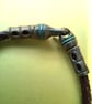 Leather Viking Rune Hook Bracelet  - Image 6