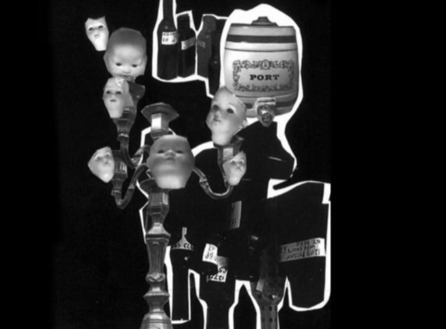 ‘Second Hand’ Collage Art Print