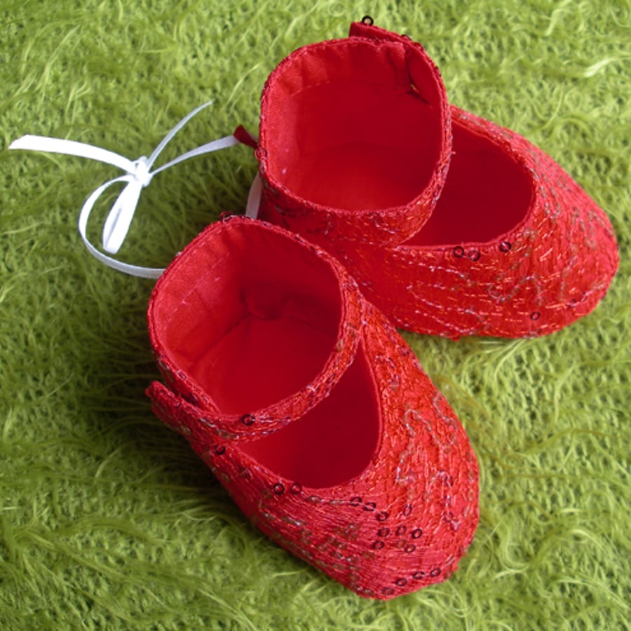 'Dorothy' - Mary Jane style baby shoe